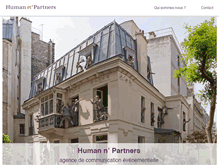 Tablet Screenshot of human-n-partners.com